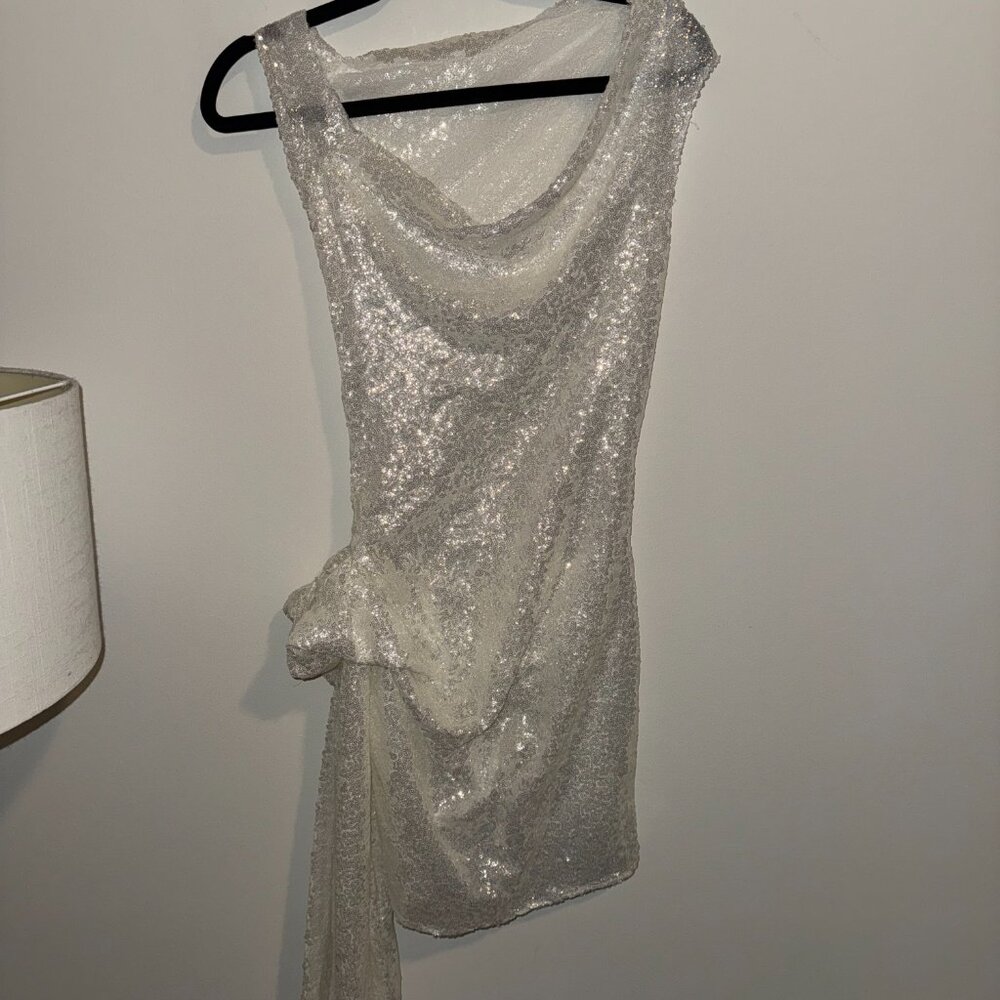 Custom sequin dress